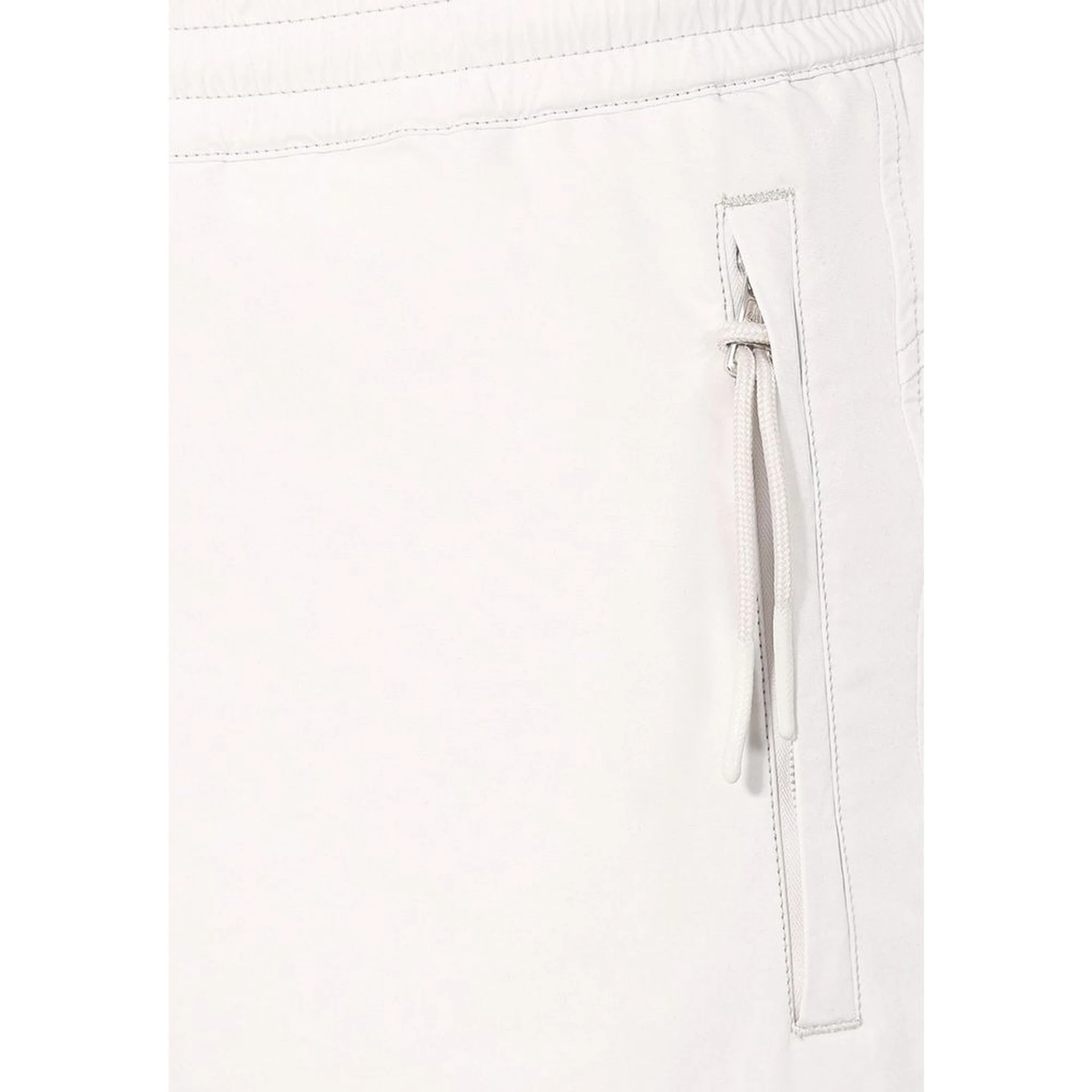 Gray Polyester Athletic Pants
