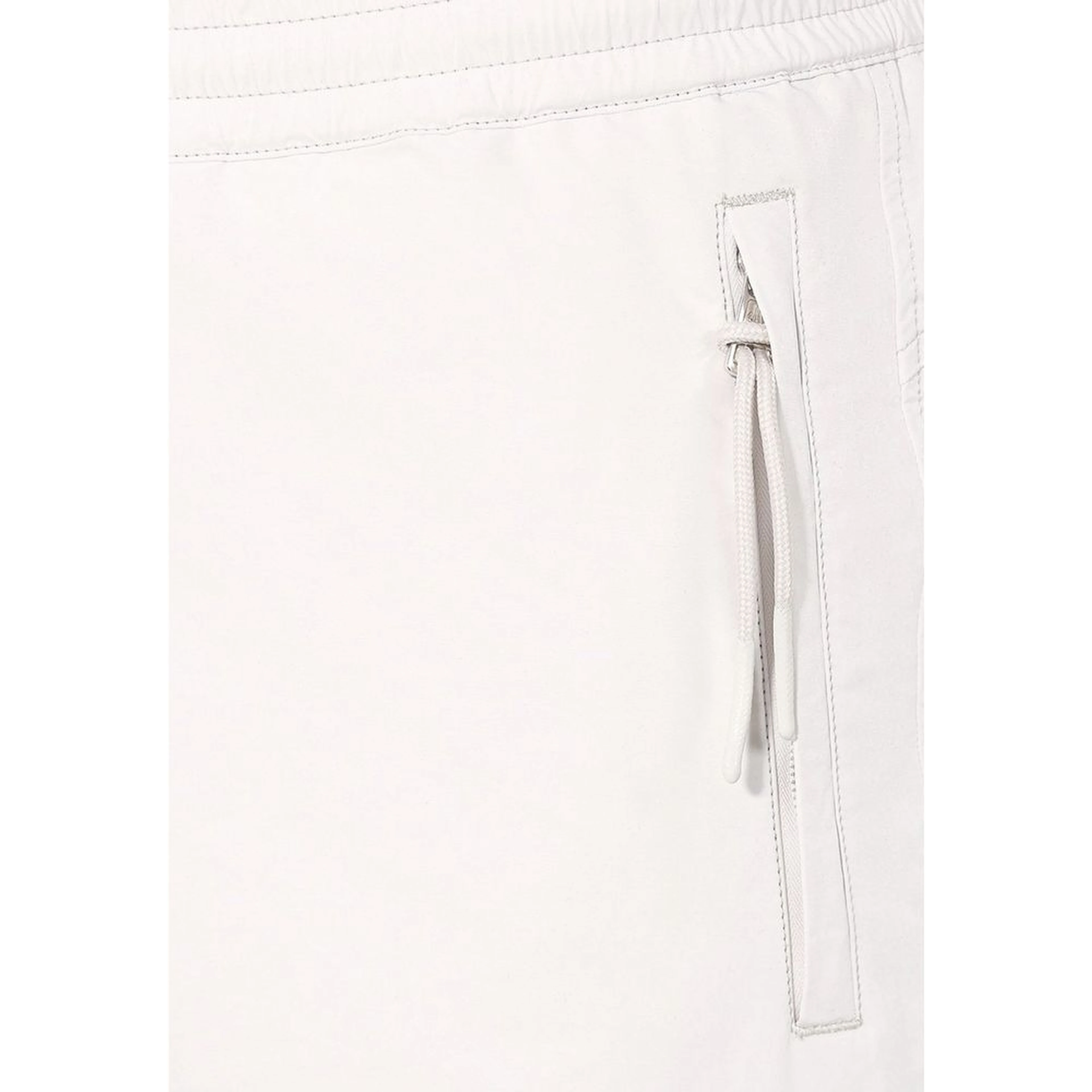 Gray Polyester Athletic Pants