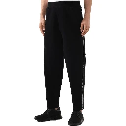 Black Cotton Joggers (Workout Pants)