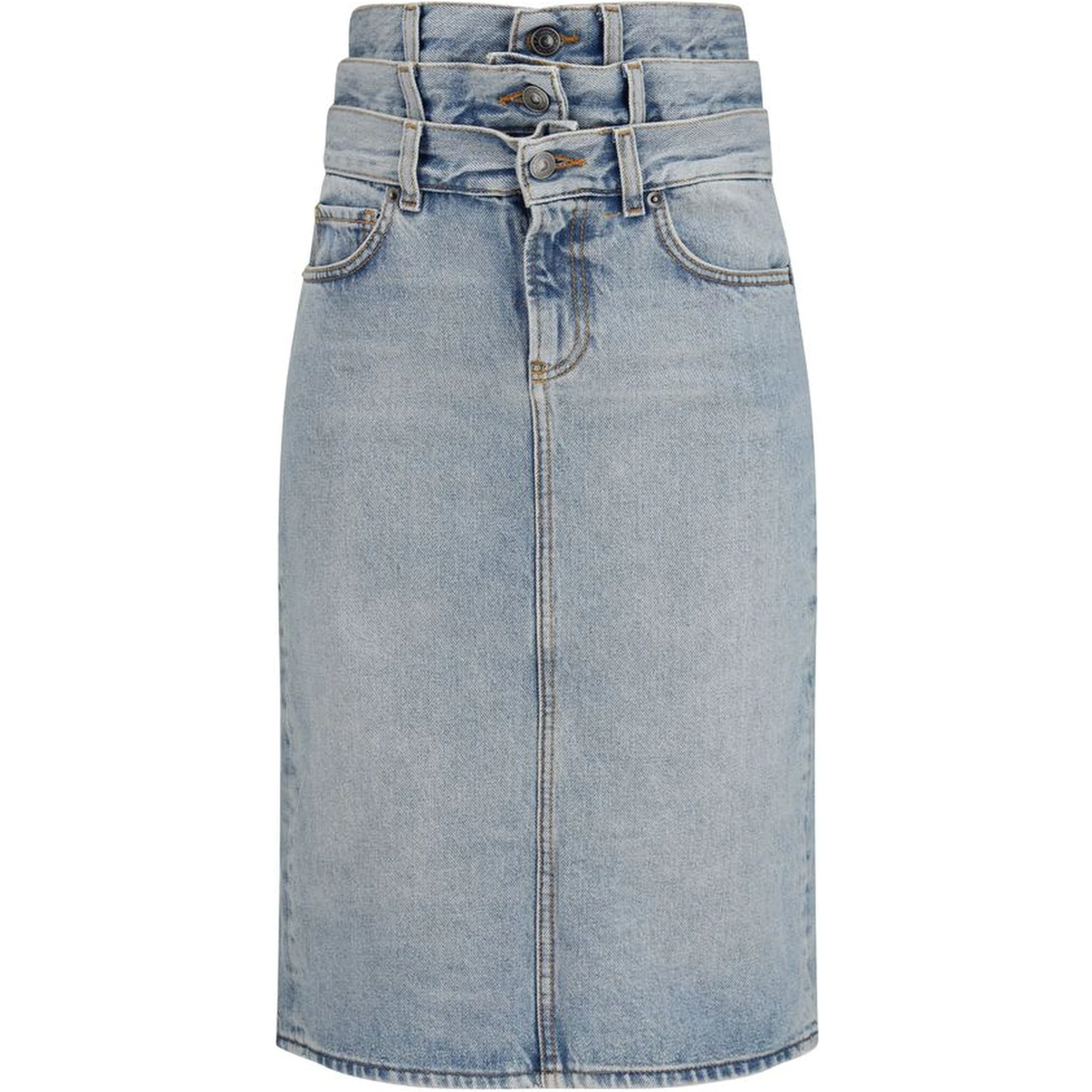 Blue Denim Skirt
