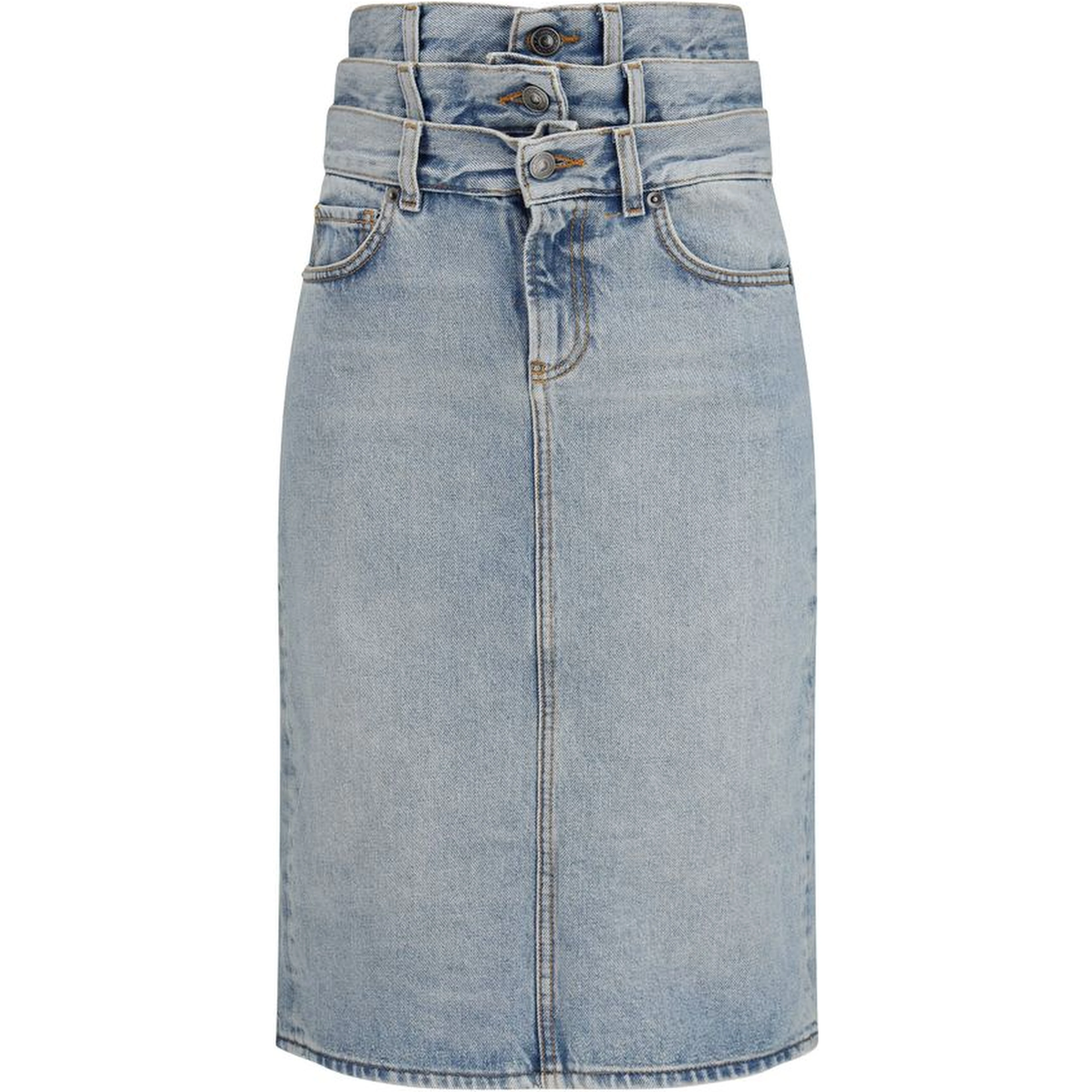 Blue Denim Skirt