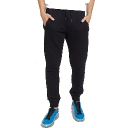Black Cotton Joggers (Workout Pants)