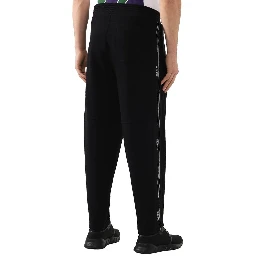 Black Cotton Joggers (Workout Pants)