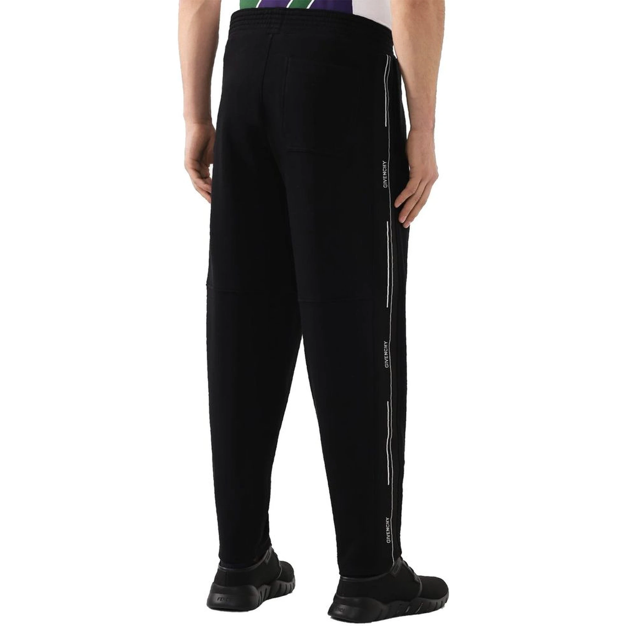 Black Cotton Joggers (Workout Pants)
