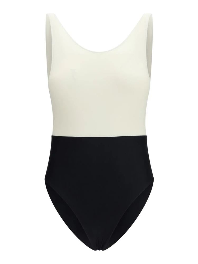 Multicolor Polyamide One-Piece Swimsuit