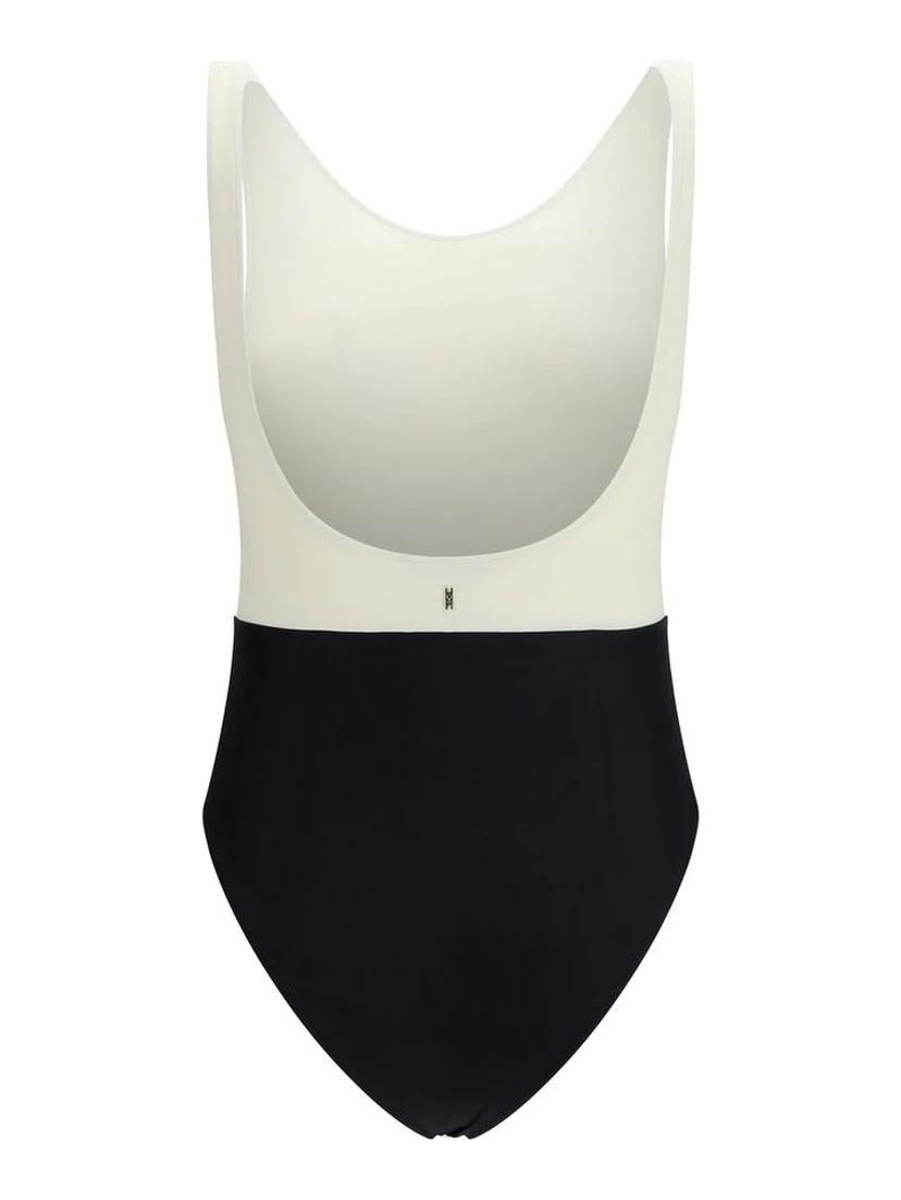 Multicolor Polyamide One-Piece Swimsuit