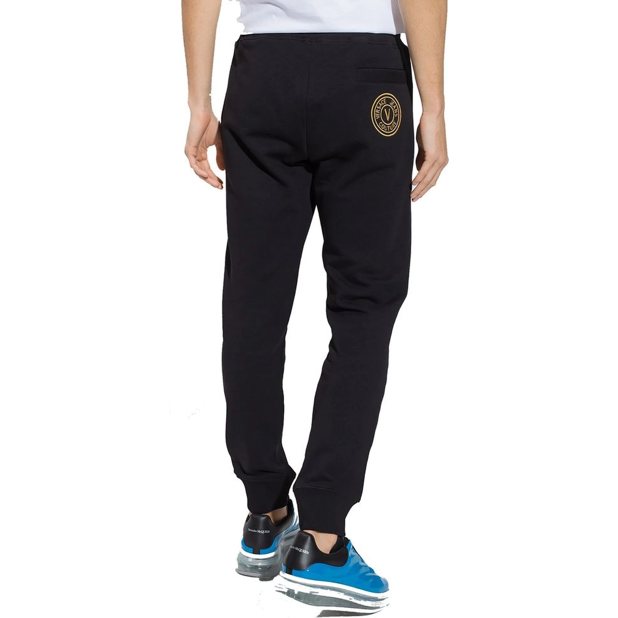 Black Cotton Joggers (Workout Pants)