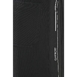 Black Cotton Joggers (Workout Pants)