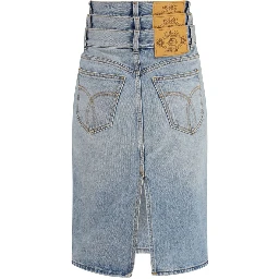 Blue Denim Skirt