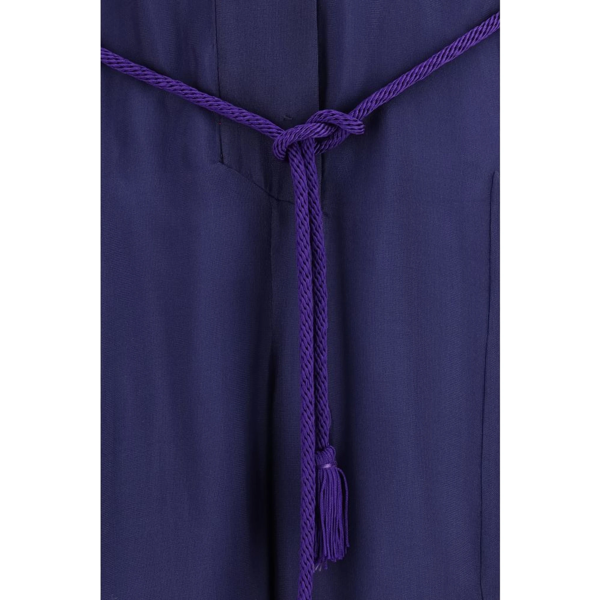 Blue Viscose Jumpsuit