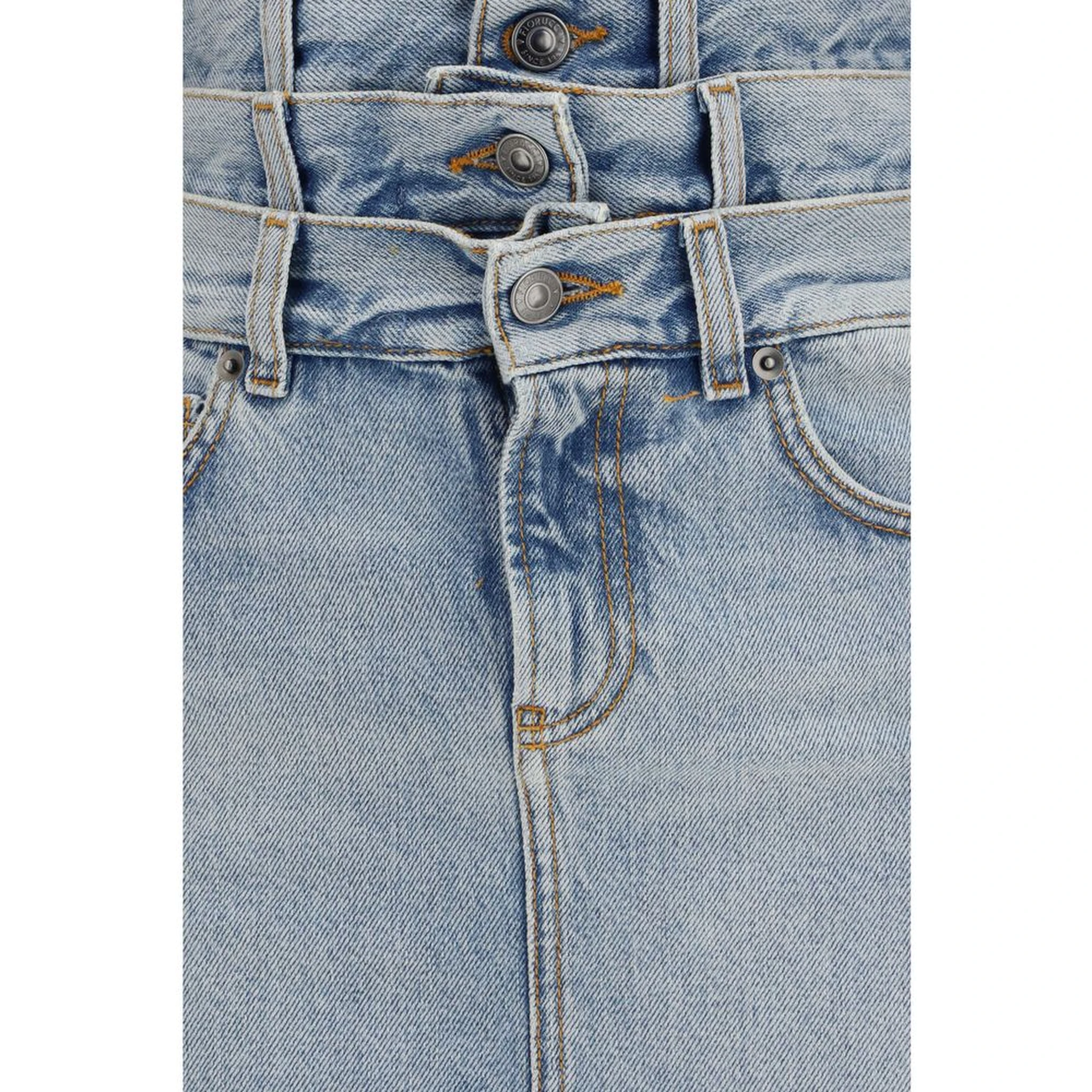 Blue Denim Skirt