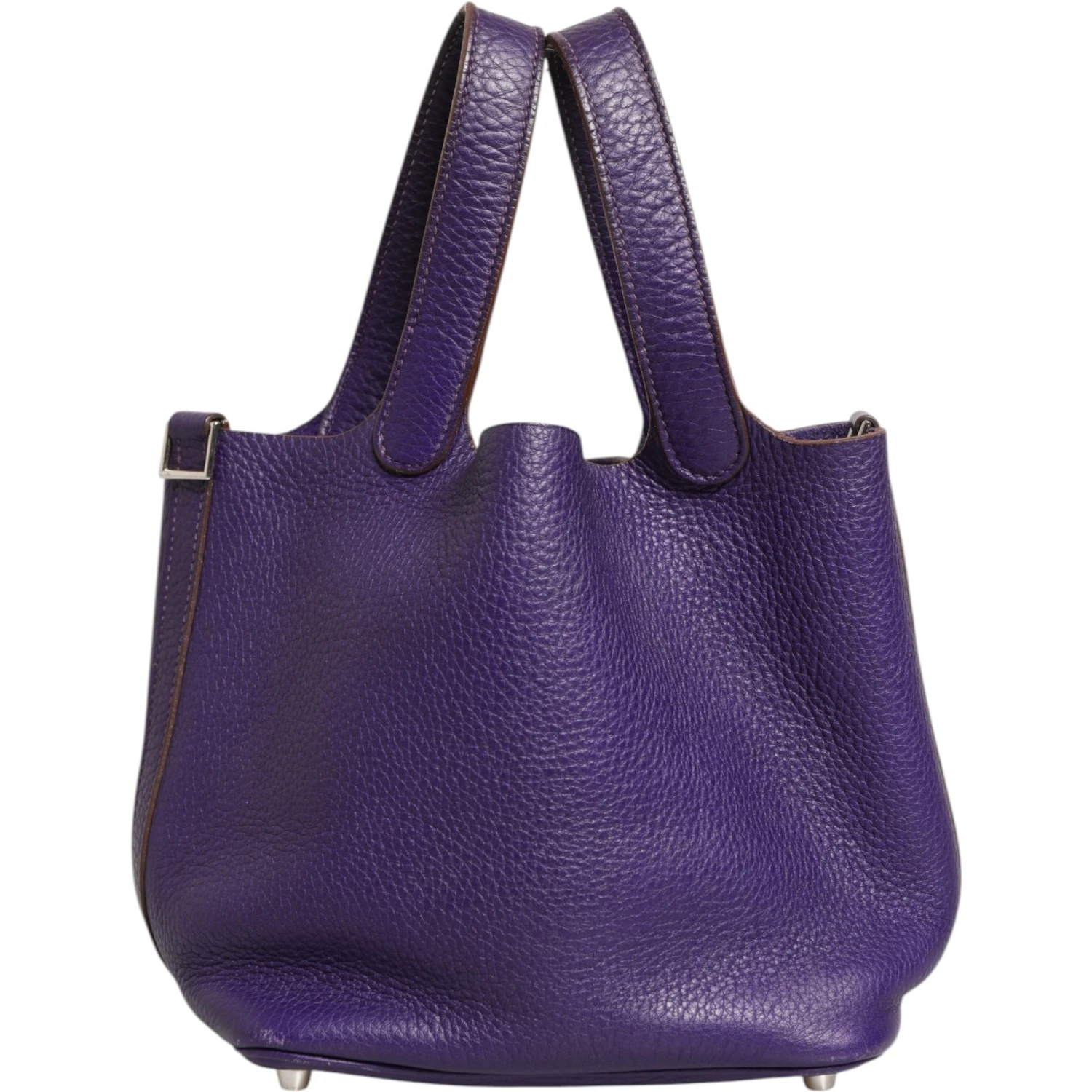 Picotin Lock PM Clemence Leather Bag