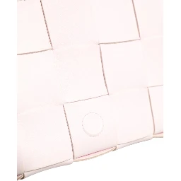 Pink Intrecciato Cassette Shoulder Bag