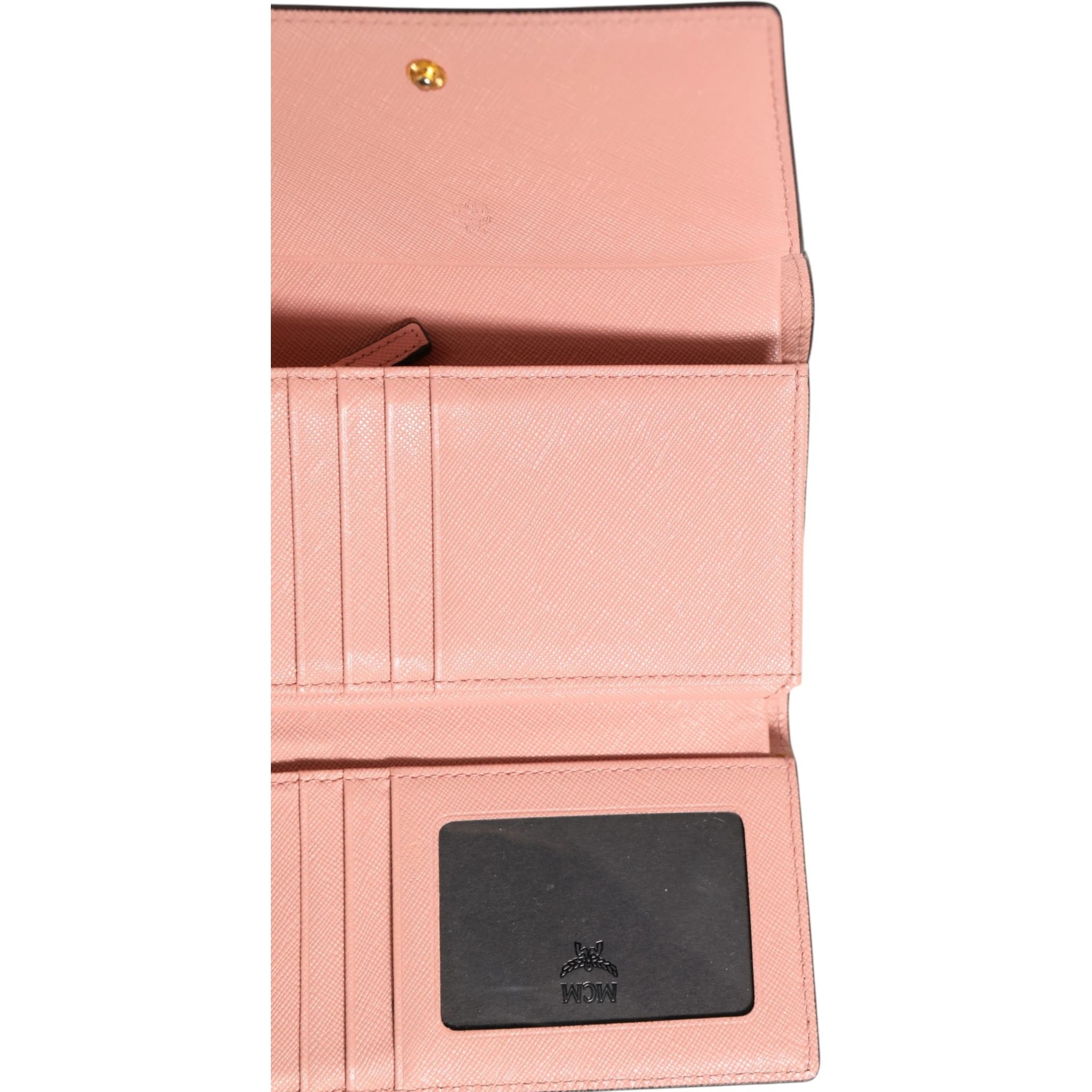 MCM Visetos Rabbit Compact Wallet