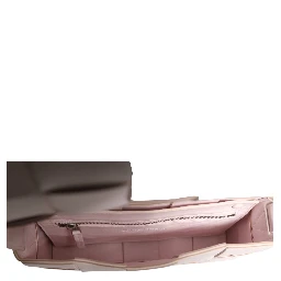 Pink Intrecciato Cassette Shoulder Bag