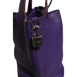 Picotin Lock PM Clemence Leather Bag