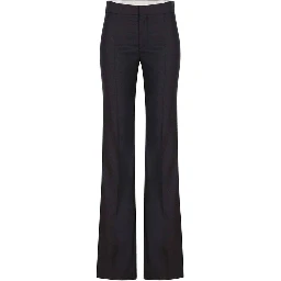 Gray Wool Dress Pants