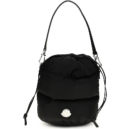 Black Polyamide Backet Bag