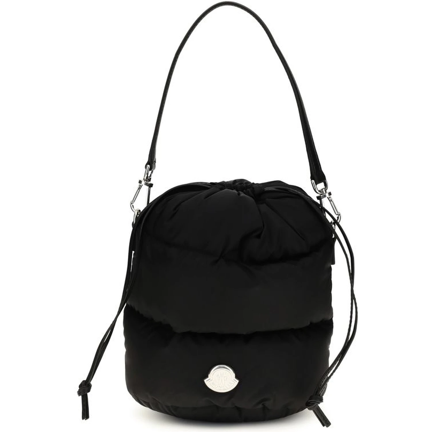 Black Polyamide Backet Bag