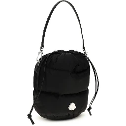 Black Polyamide Backet Bag