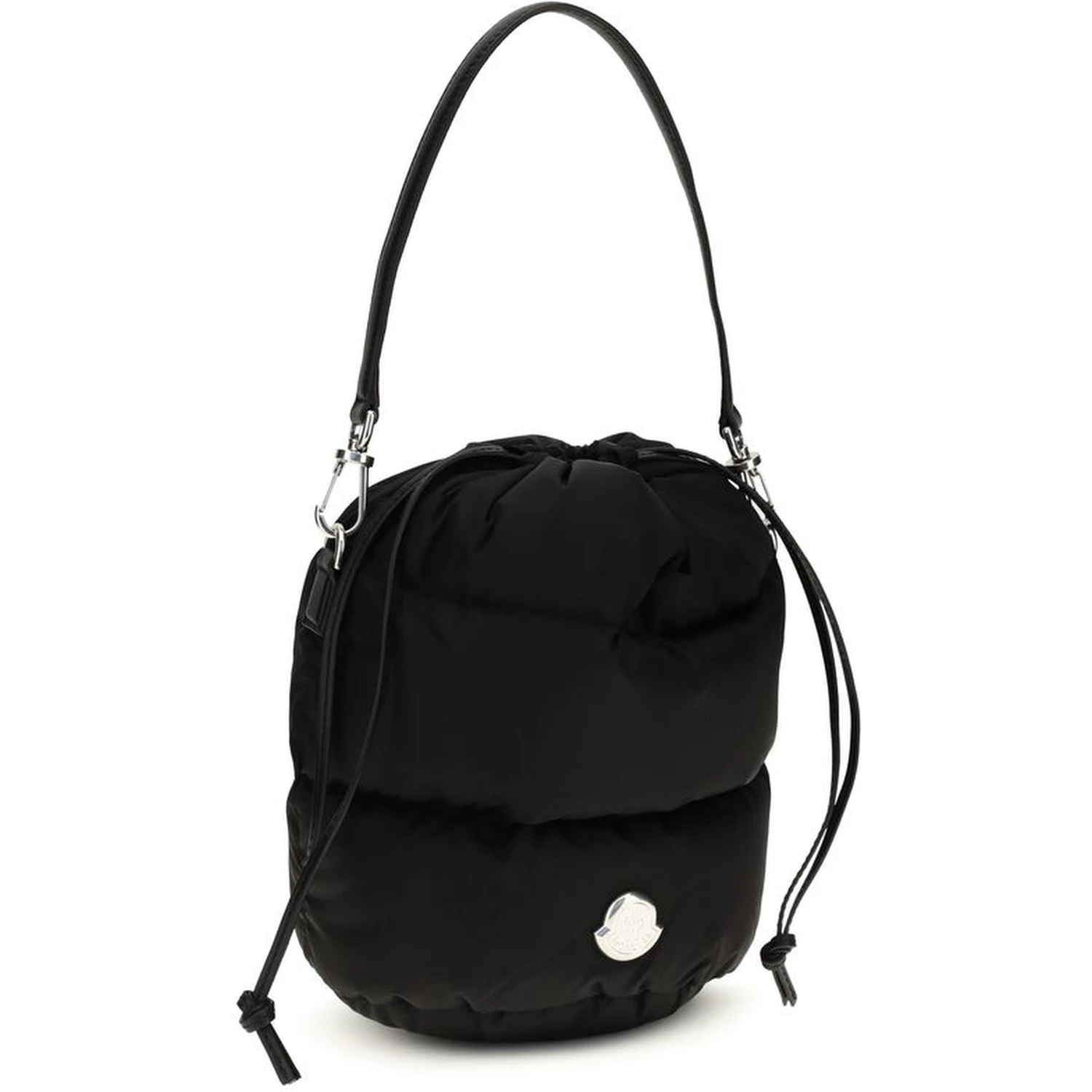 Black Polyamide Backet Bag