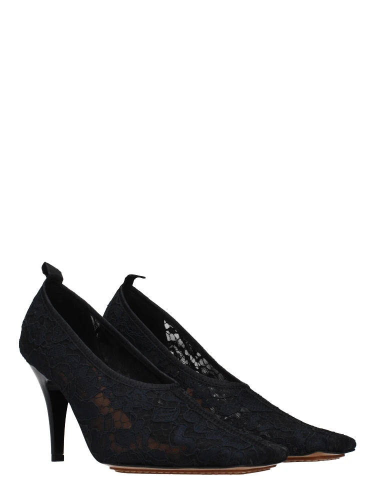 Black Fabric High Heel Pumps alternative