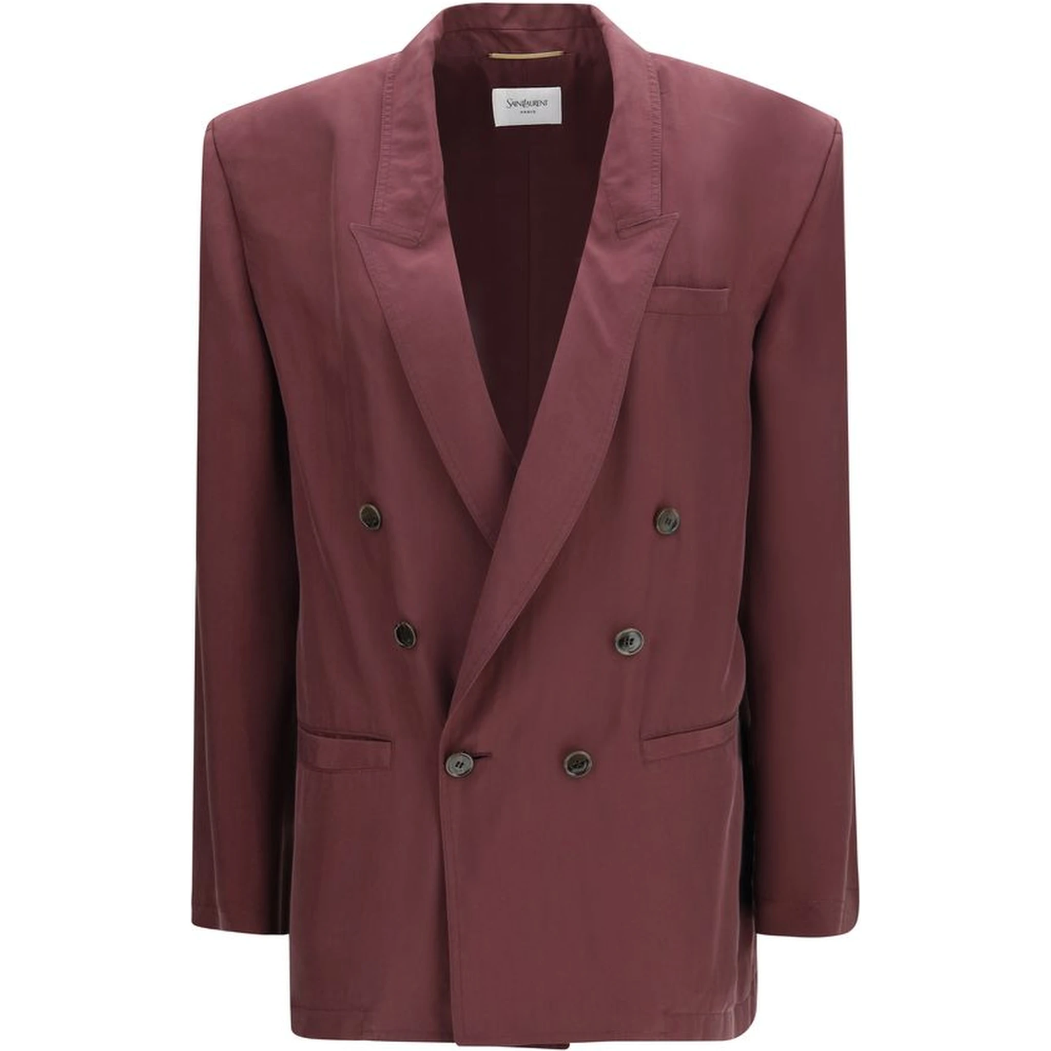 Purple Silk Blazer