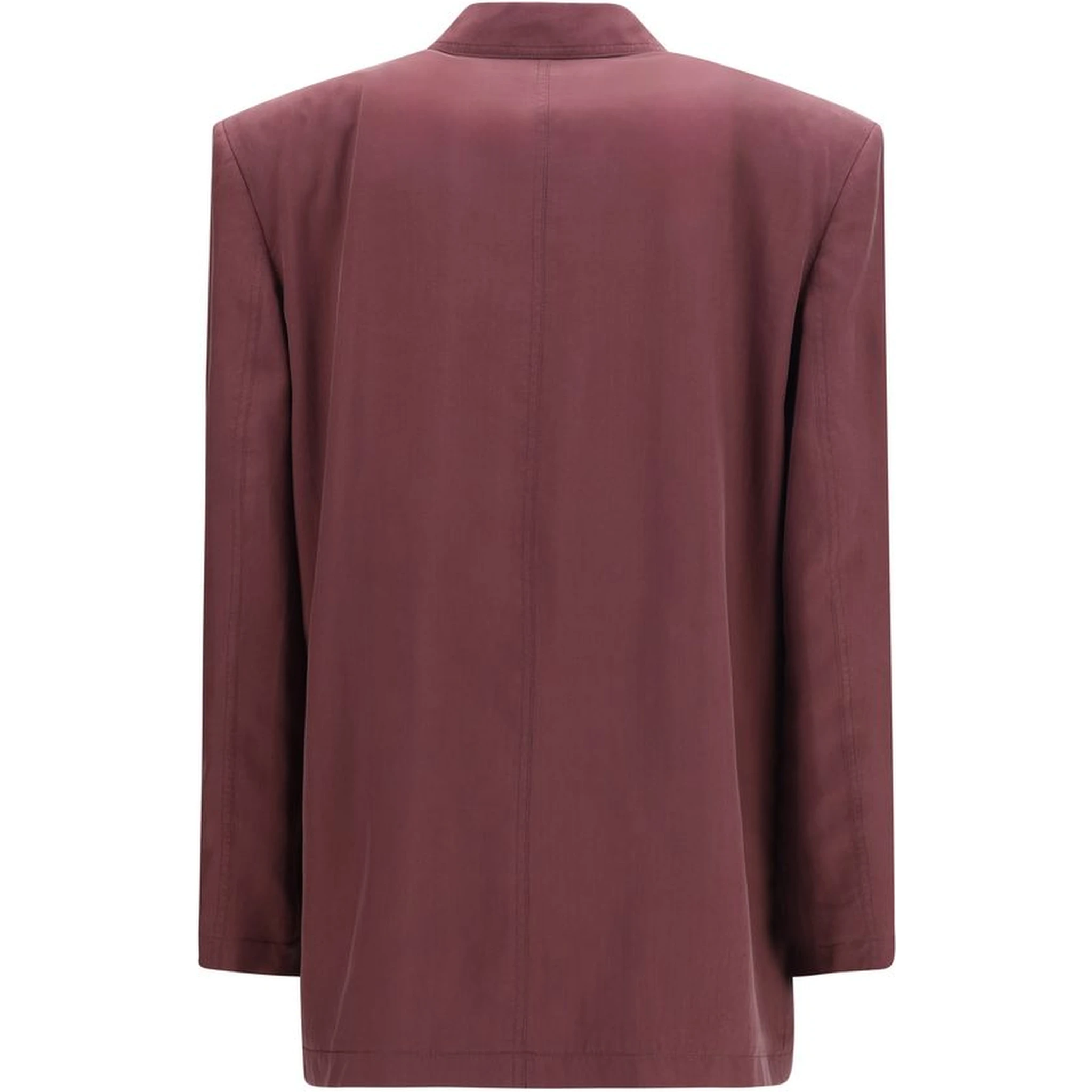 Purple Silk Blazer