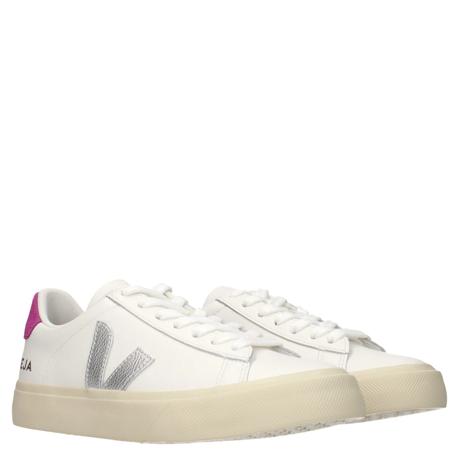 Blue Leather Low Top Sneakers