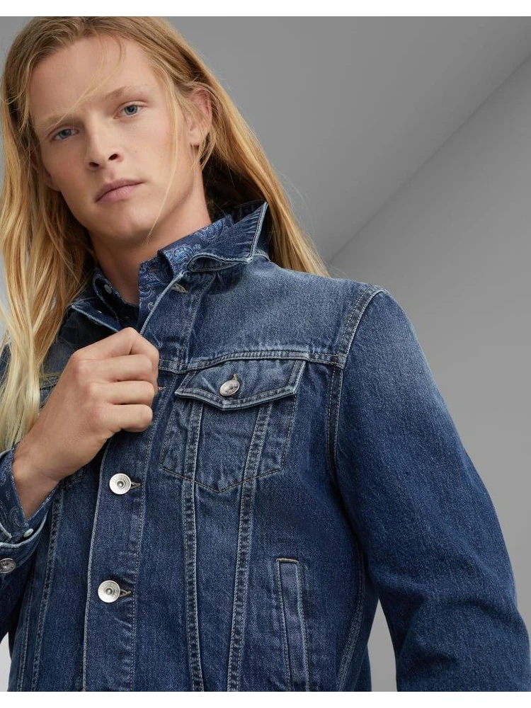 Gray Cotton Denim Jacket alternative