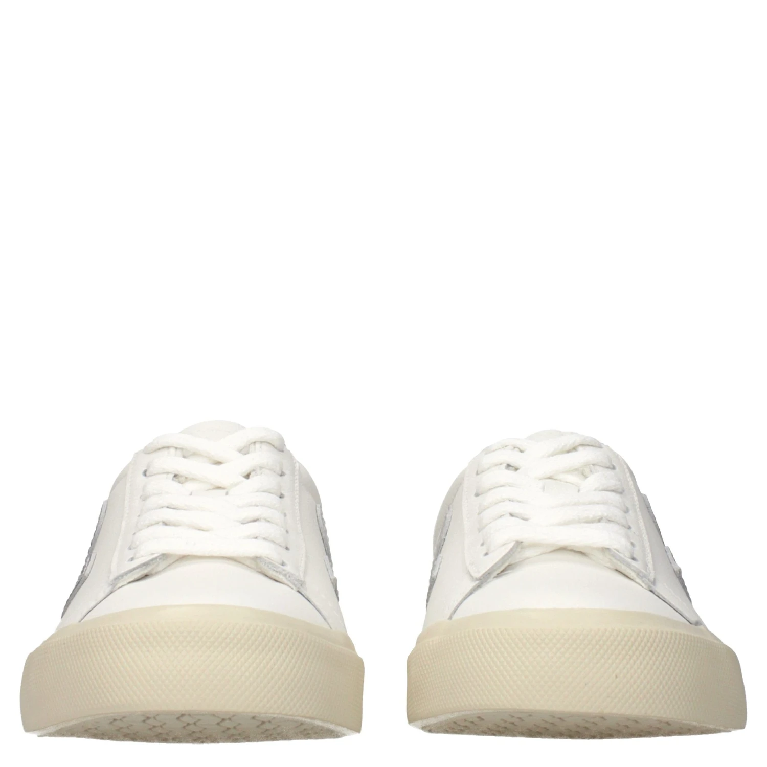 Blue Leather Low Top Sneakers