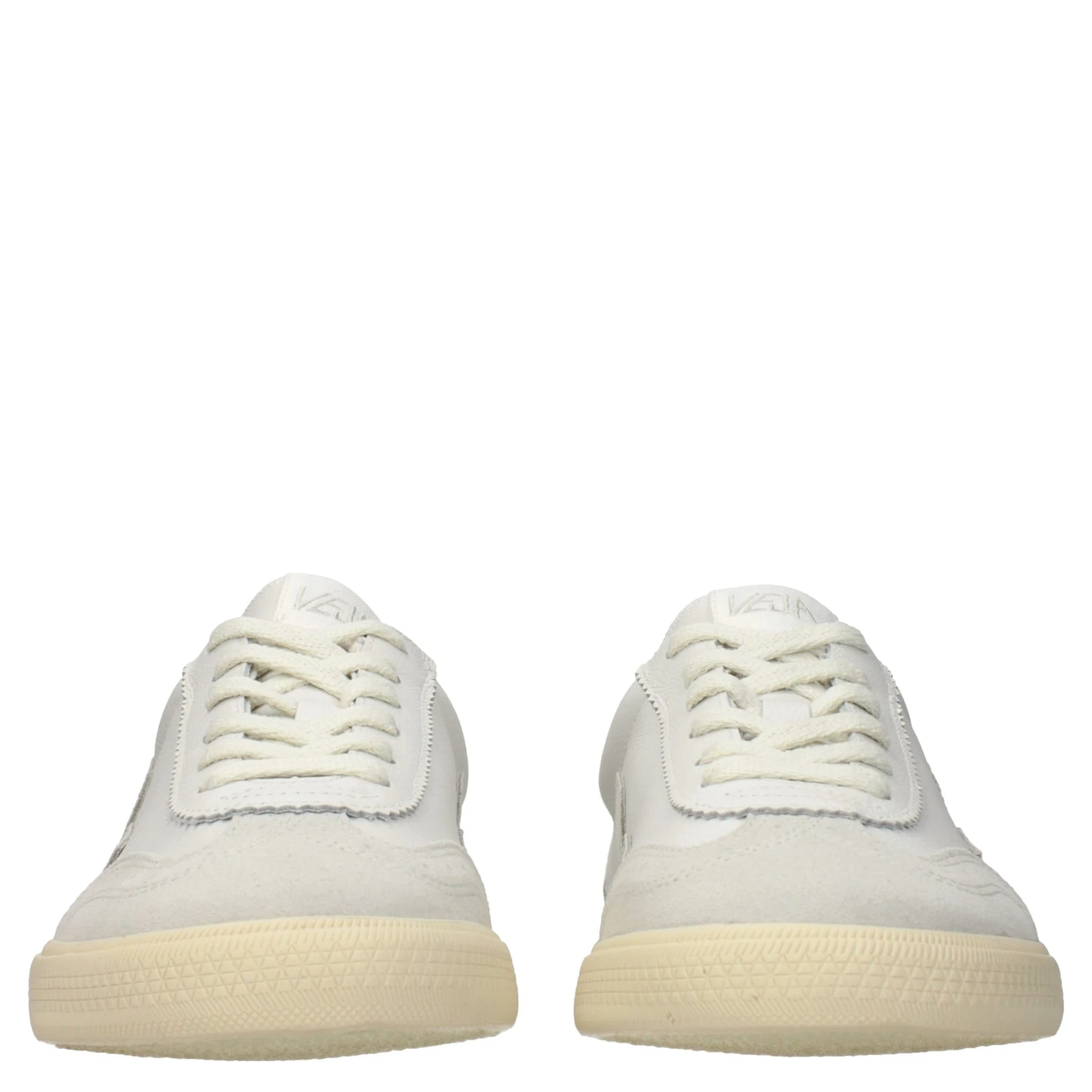 Blue Leather Sneakers