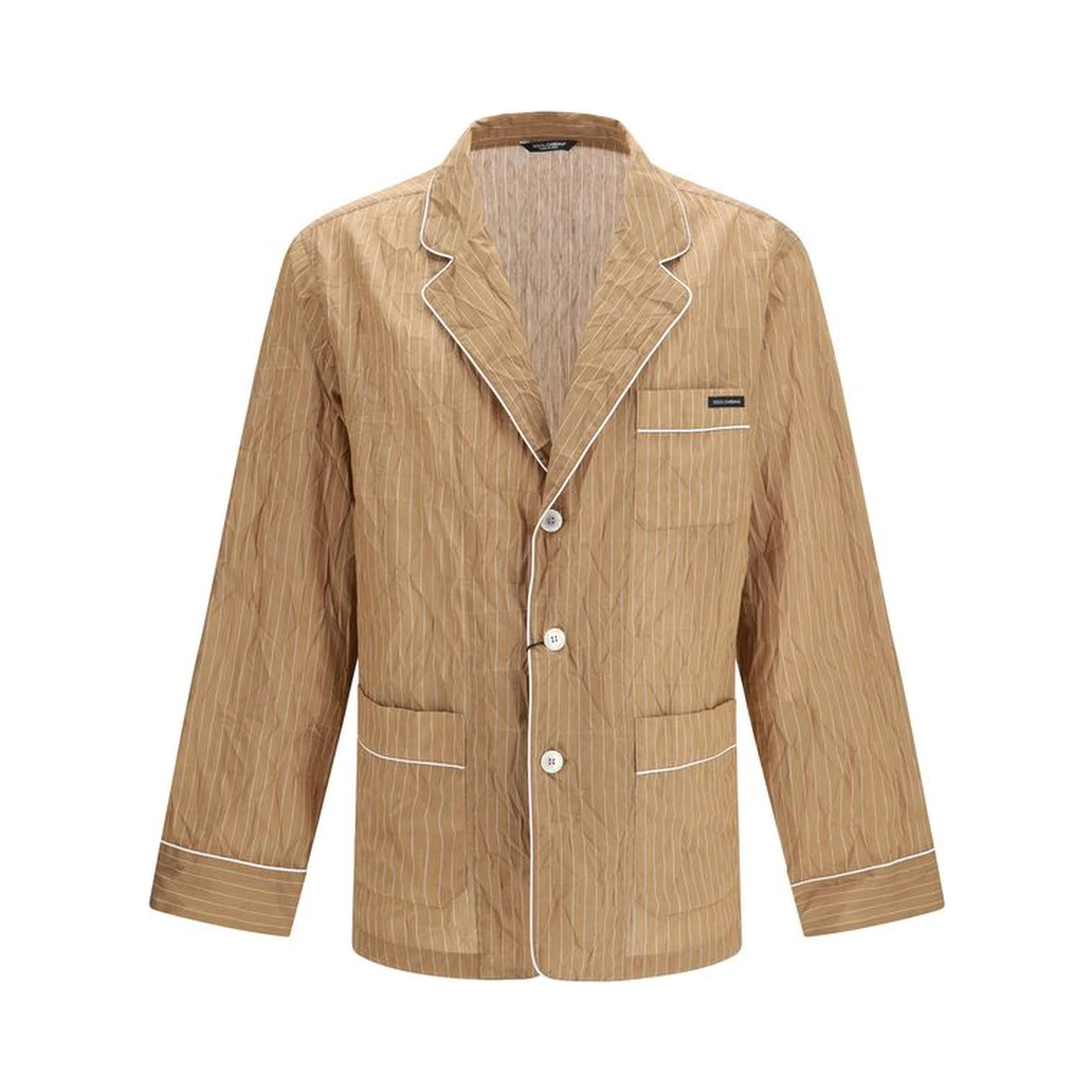 Beige Linen Robe