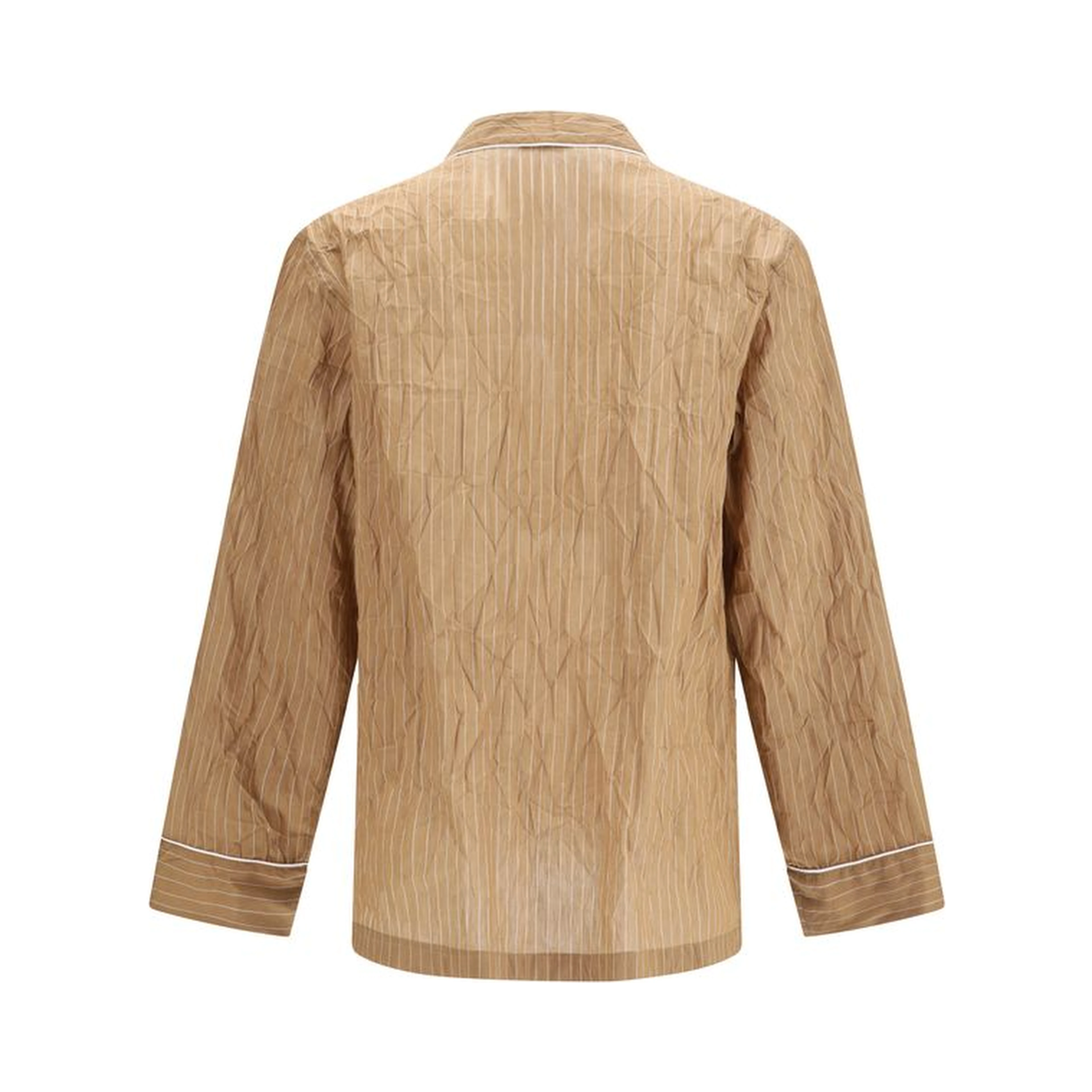 Beige Linen Robe