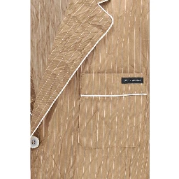 Beige Linen Robe