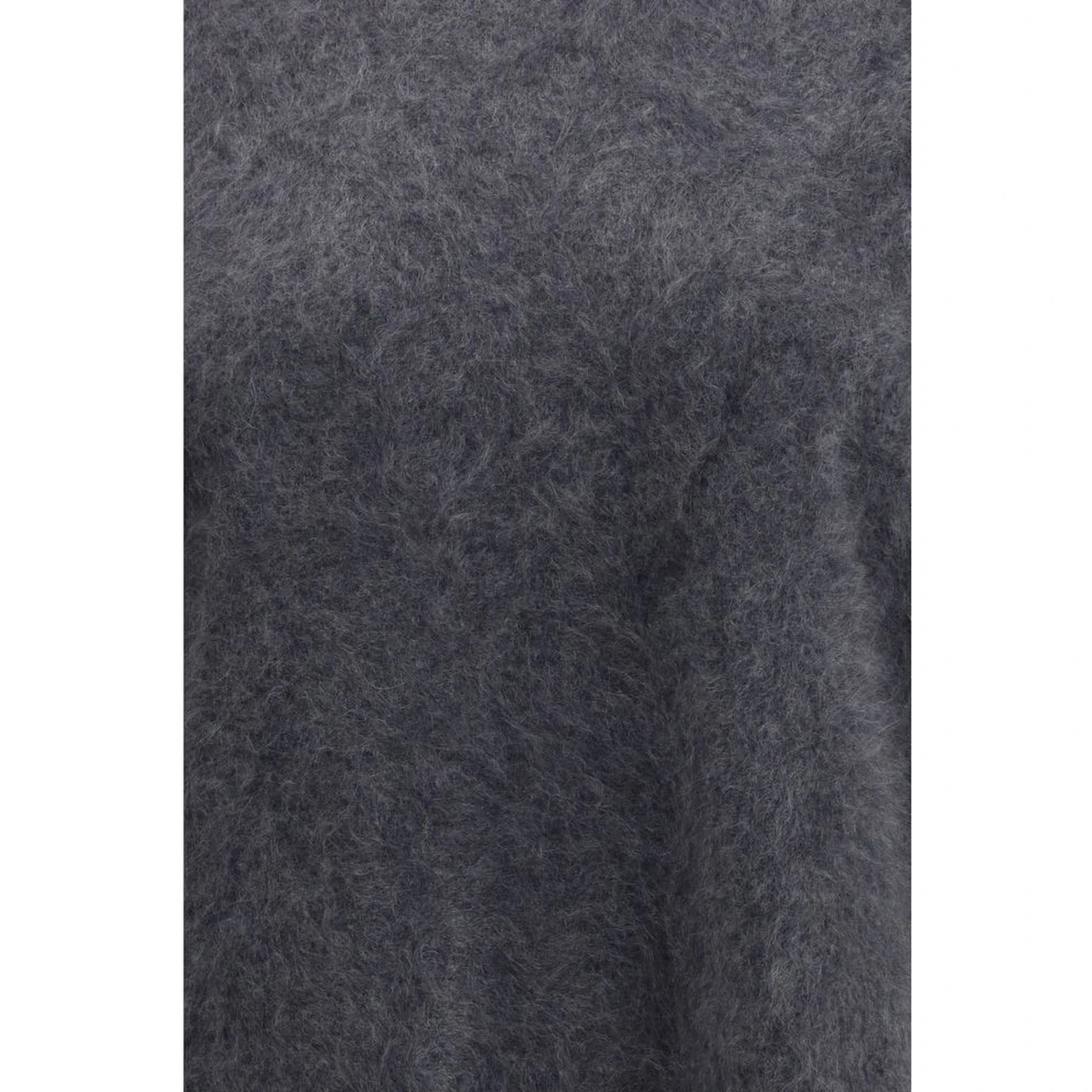 Grey Cashmere Short Sleeve Sweater