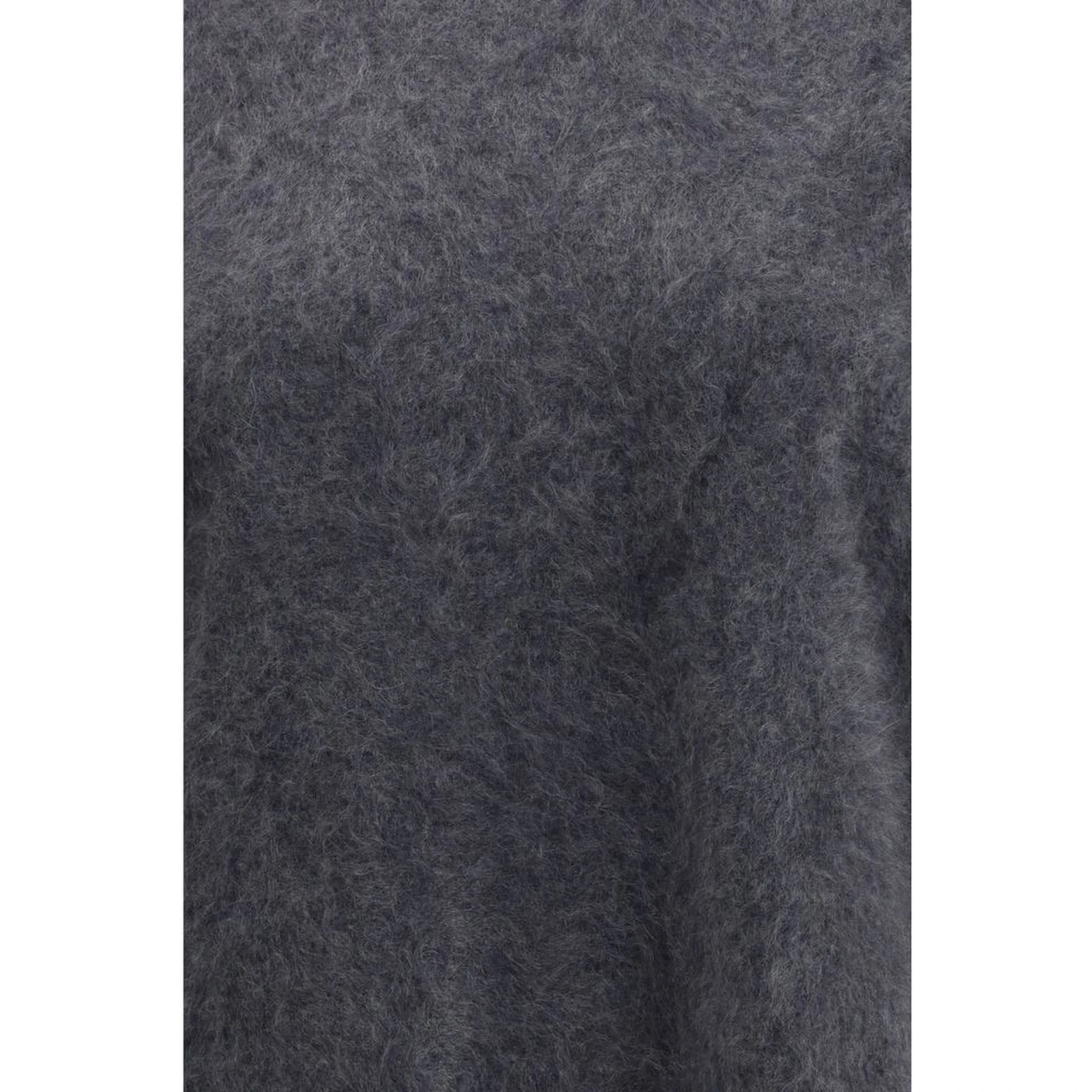 Grey Cashmere Short Sleeve Sweater