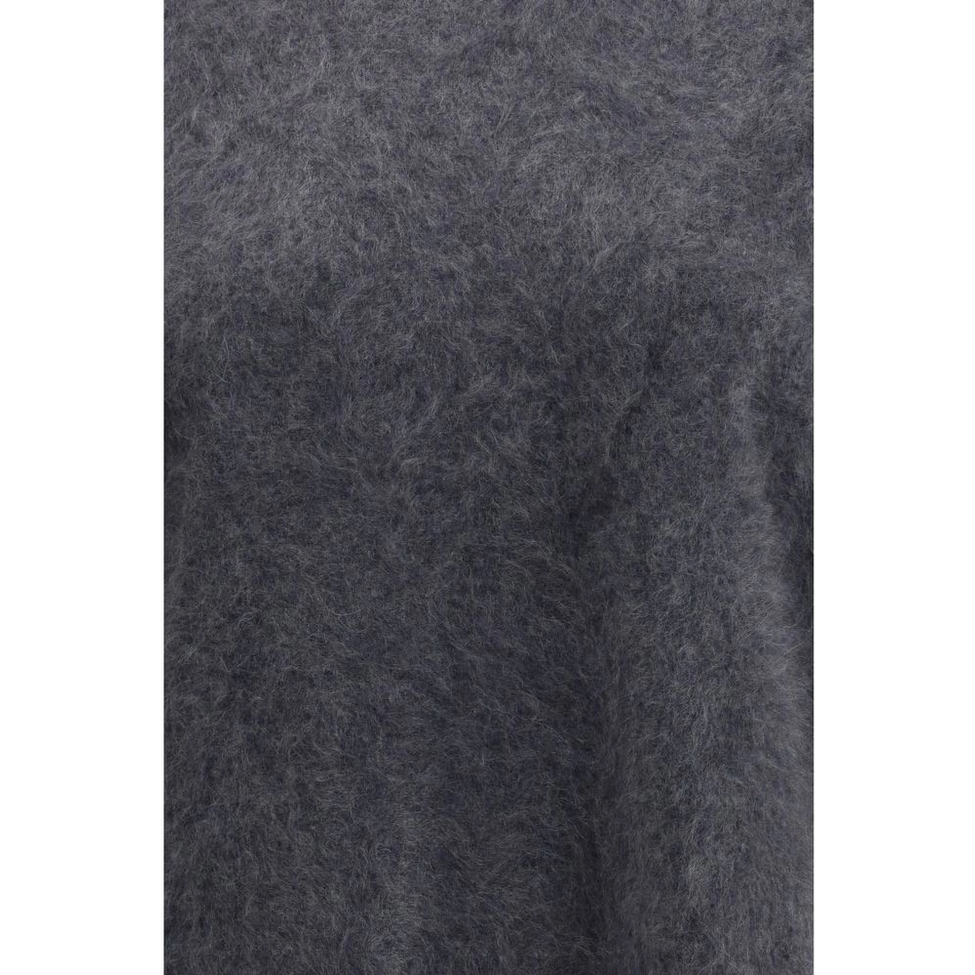 Grey Cashmere Short Sleeve Sweater