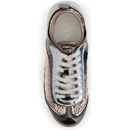 Multicolor Polyamide Low Top Sneakers