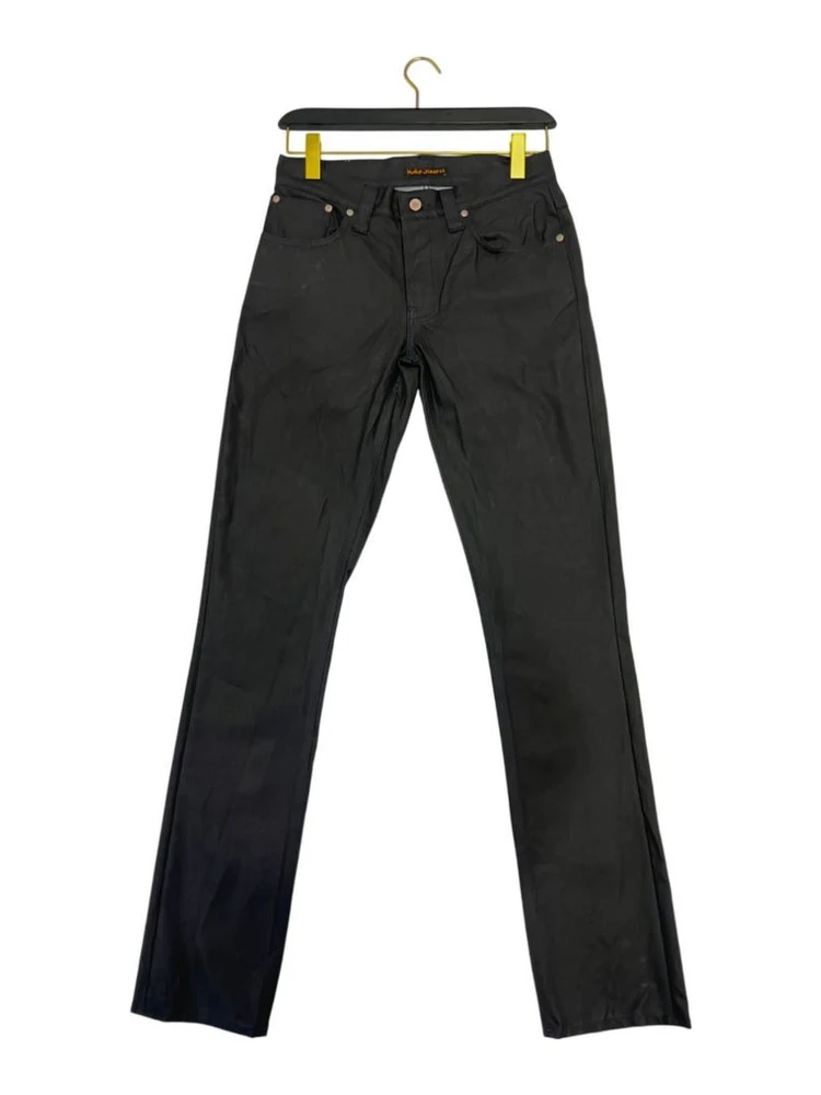 Black Cotton Men Jeans