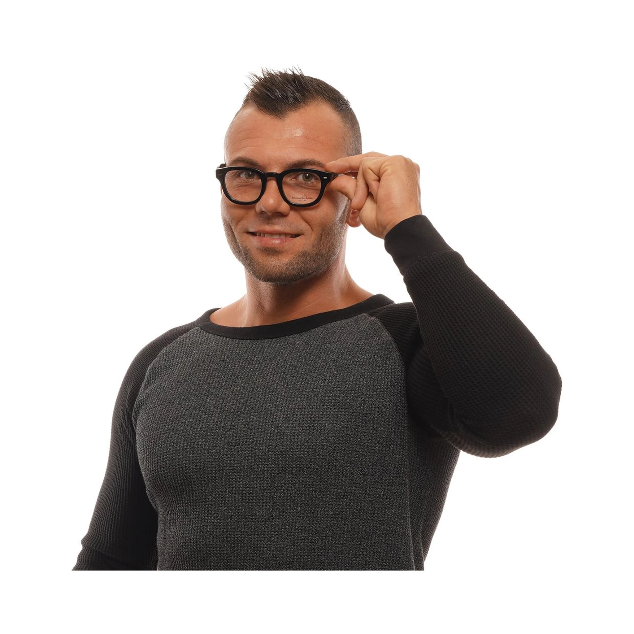 Black Plastic Glasses (Frames)