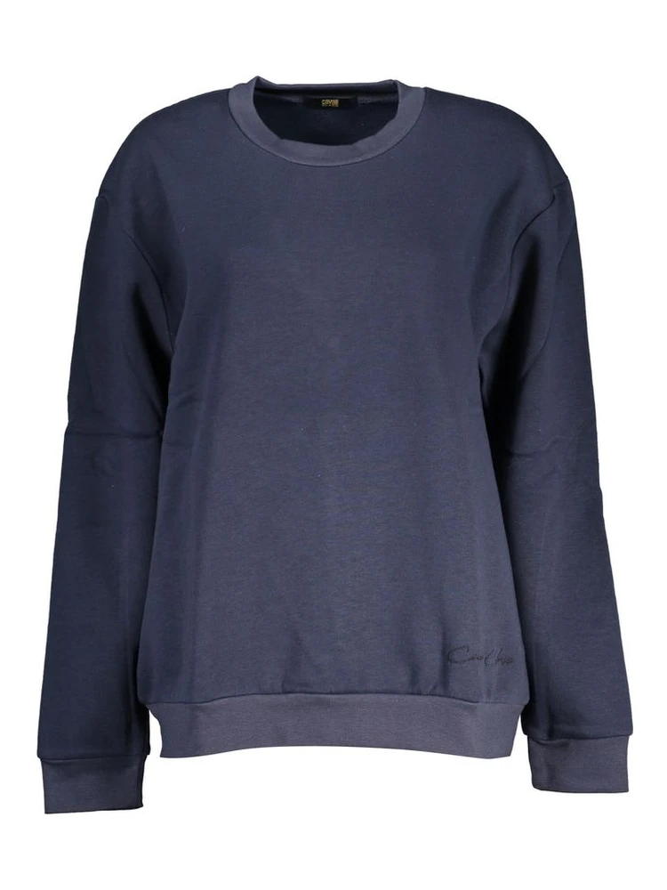 Blu Polyester Woman Sweatshirt