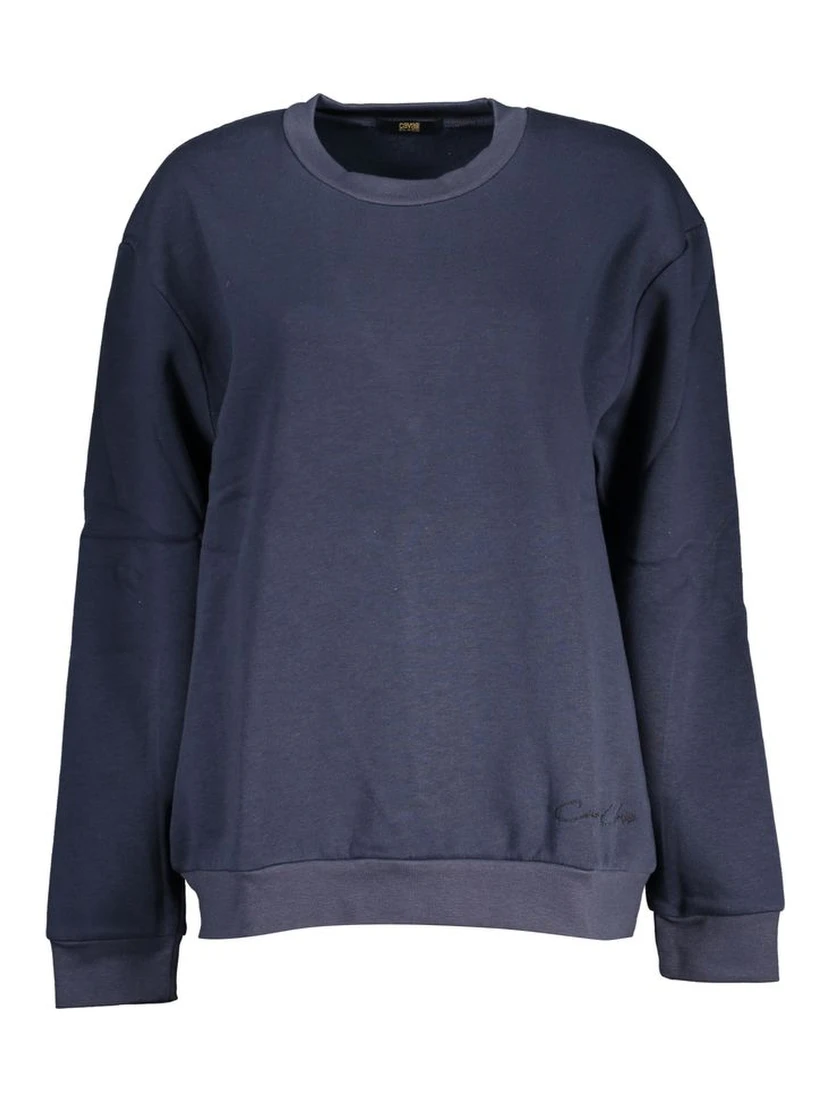Blu Polyester Woman Sweatshirt