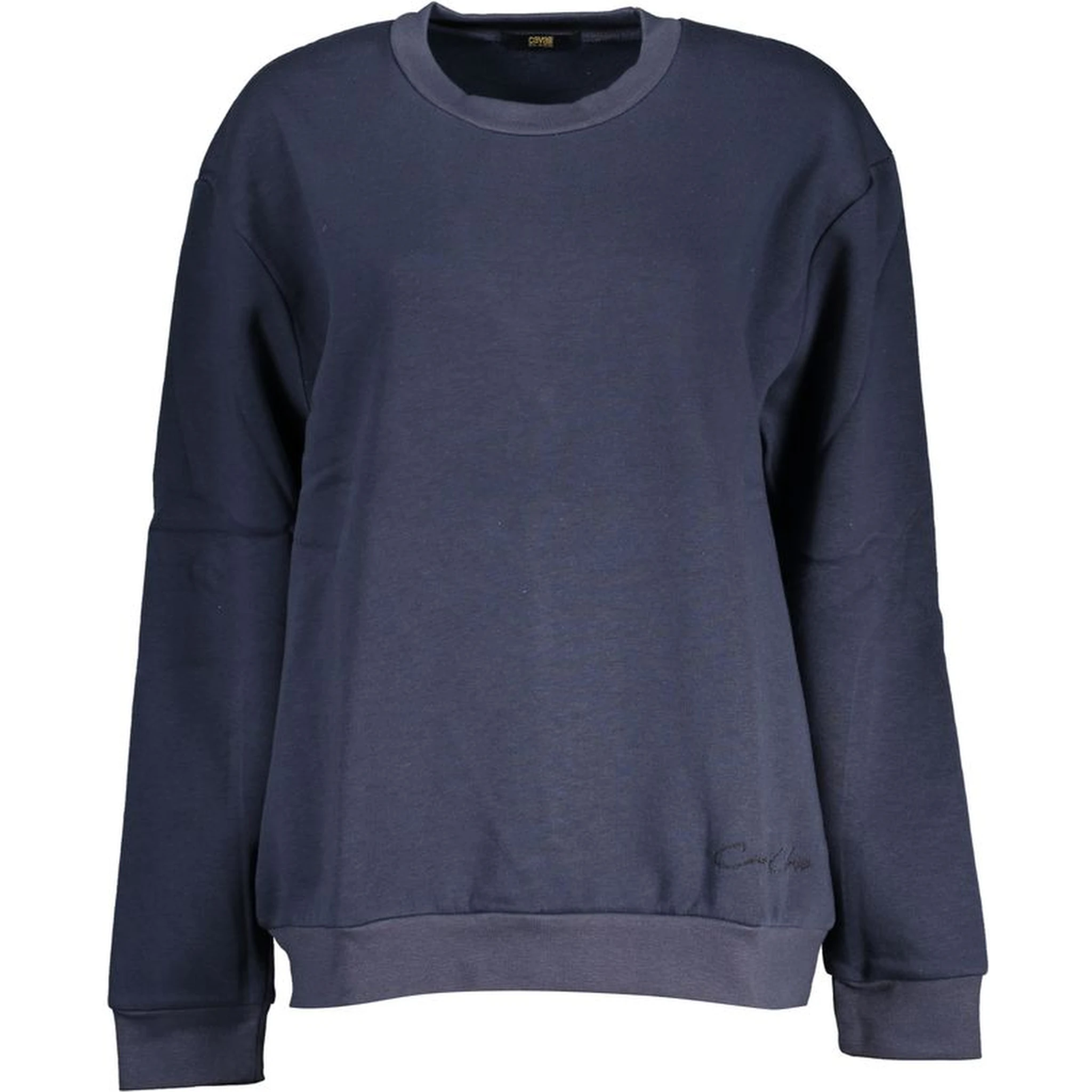 Blu Polyester Woman Sweatshirt