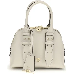 White Calf Leather Bos Taurus Handbag