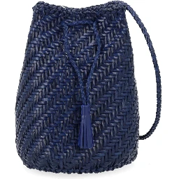 BORSA "POMPOM DOUBLE JUMP TAN"