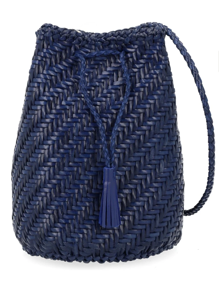 BORSA "POMPOM DOUBLE JUMP TAN"