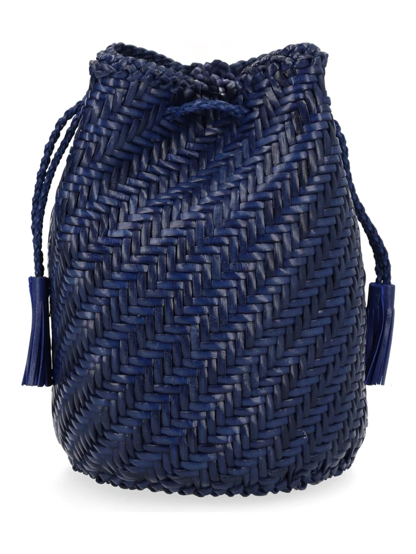 BORSA "POMPOM DOUBLE JUMP TAN"