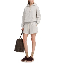 FELPA "STAR" CON CAPPUCCIO