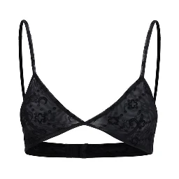 Black Polyamide Bra
